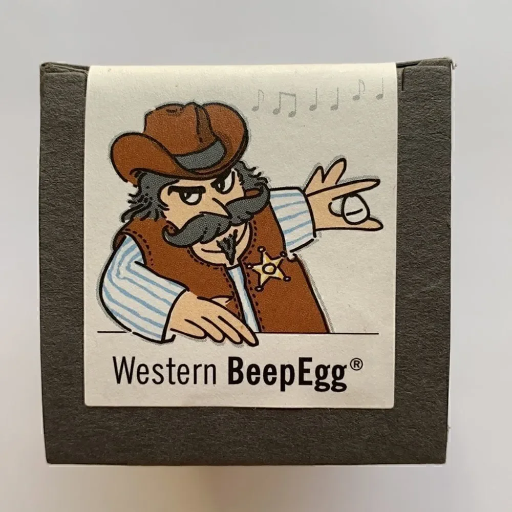 BrainStream Beep Singing/Music Floating Egg Timer Western